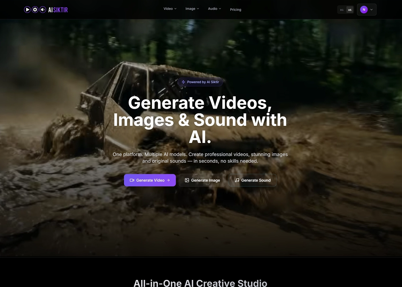 AiSiktir.app — Creative Dashboard