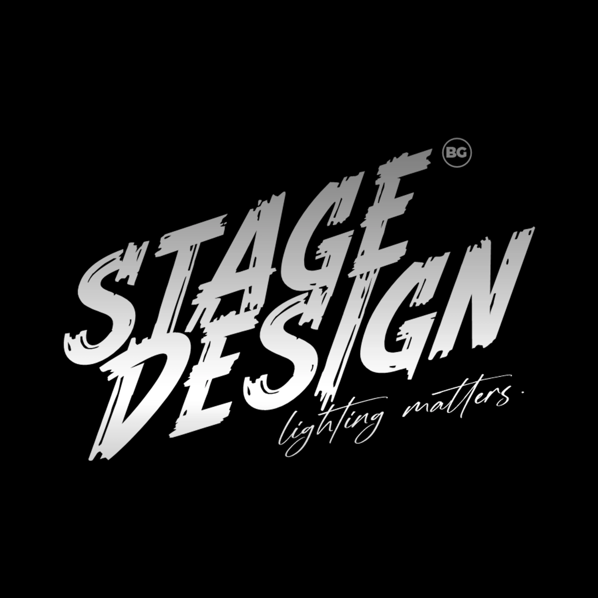 Stage Design BG — Light logo project
