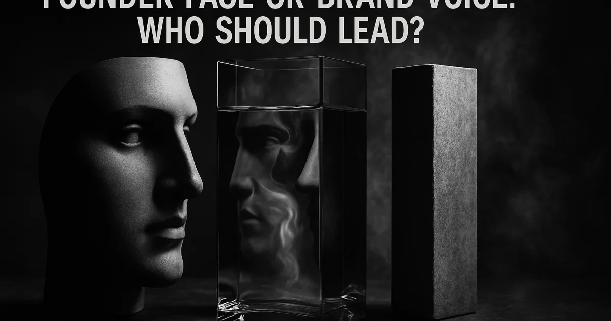 Founder Face or Brand Voice: Who Should Lead? — Brand Design Ltd.