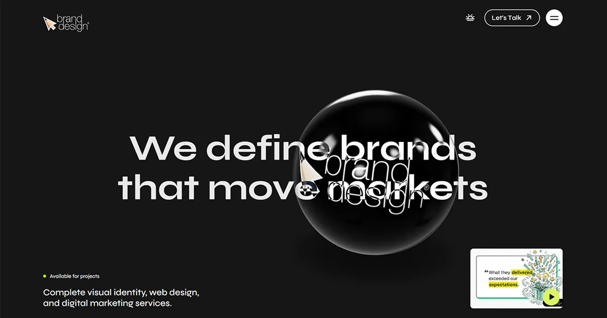Бранд визуализация на Brand Design Ltd.